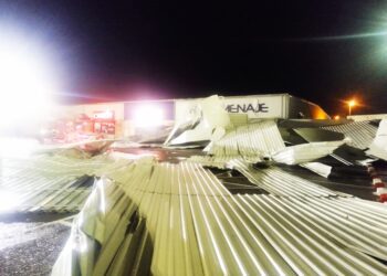 Imagen de cómo ha quedado la zona. Fotos: V. R.