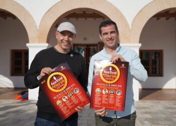 Imagen de presentación de la nueva edición del Festival del Humor. Foto: Ayuntamiento Santa Eulària