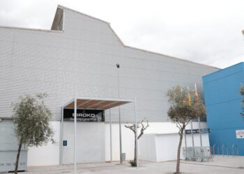 El Pabellón Siroko Sa Pedrera, en Sant Antoni. Foto: Ayto. Sant Antoni