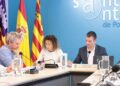 En la imagen, un instante del pleno municipal de Sant Antoni