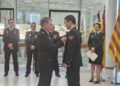 Un momento del acto de condecoración en la sede de la Policía Nacional en Ibiza.