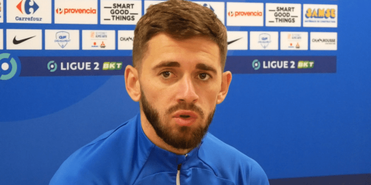 Théo Valls, en una imagen de Grenoble Foot Info