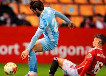 En la imagen, un lance del encuentro