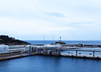 Puerto de Ibiza, en la zona de Botafoc.