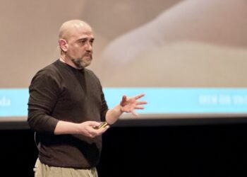 Imagen de una de las ponencias