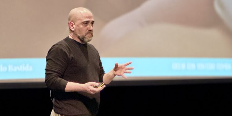 Imagen de una de las ponencias