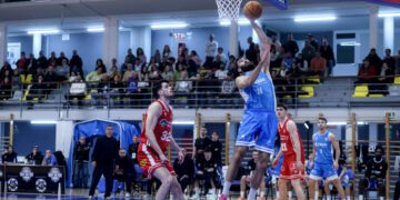 Un instante del encuentro disputado ayer en sa Pedrera