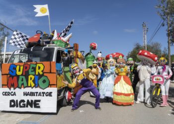 Imagen de una edición anterior de la rúa de Carnaval de Formentera