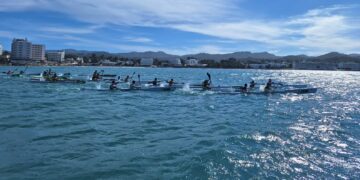 En la imagen, un momento de la prueba