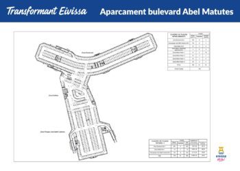 Planta subterránea del proyecto. Imagen: Ayto. de Ibiza