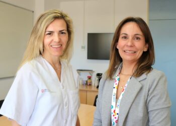 Neus Torres Marí, a la derecha de la imagen.