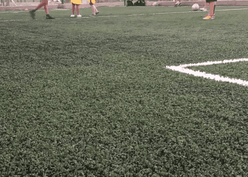 Imagen del campo del complejo deportivo Can Misses.