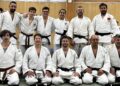En la imagen, los judocas de la expedición ibicenca desplazada a Mallorca