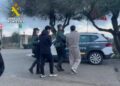 Imagen de las detenciones facilitada por la Guardia Civil.