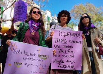 Imagen de la celebración del 8M de este año en Vara de Rey