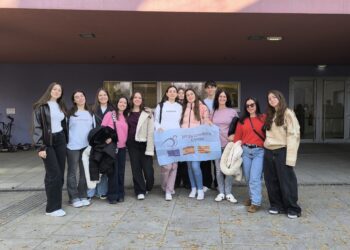 Alumnos del IES sa Colomina que participan en el proyecto Erasmus+