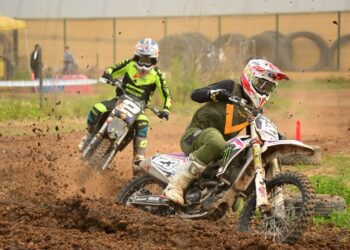 Nikola Chifchiev, en primer término, en un momento de la prueba.