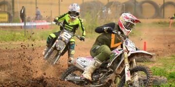 Nikola Chifchiev, en primer término, en un momento de la prueba.