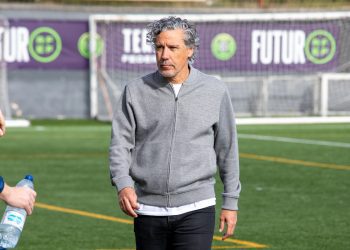 Raul Garrido, ya ex-entrenador de la Penya Deportiva. Foto: PD.