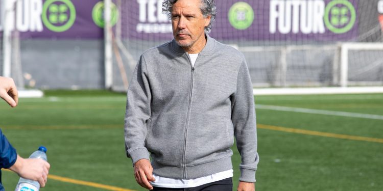 Raul Garrido, ya ex-entrenador de la Penya Deportiva. Foto: PD.