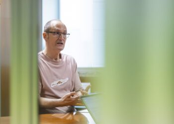 Jordi Masip Guiu, veterinario oficial del Consell d’Eivissa y delegado del Colegio Oficial de Veterinarios de Baleares (COVIB) en Ibiza y Formentera. Fotos de Paco Natera