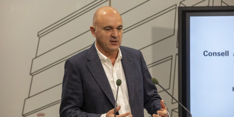 Vicent Marí, presidente del Consell de Ibiza, en una imagen de archivo.