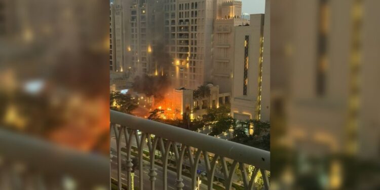 Bombardeos sobre Dubai, donde se encuentra Francisco Vilás