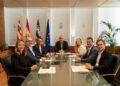 Imagen del Consell de Alcaldes celebrado este viernes en el Consell de Ibiza