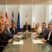Imagen del Consell de Alcaldes celebrado este viernes en el Consell de Ibiza