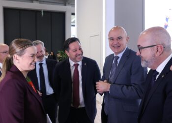 Prohens, Sousa, Marí y Roig en la feria ITB de Berlín.