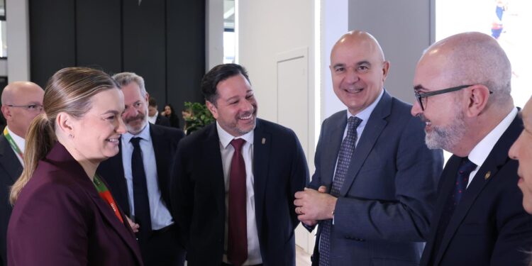 Prohens, Sousa, Marí y Roig en la feria ITB de Berlín.