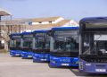 La nueva flota de ALSA, la empresa adjudicada para ofrecer el servicio de autobús en Ibiza. Foto: Consell