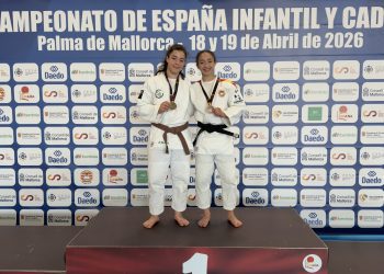 Judo. Adriana Ferrer y Dina Hamri.