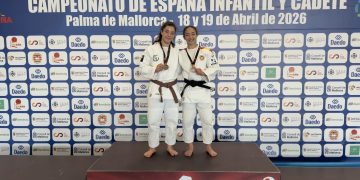 Judo. Adriana Ferrer y Dina Hamri.
