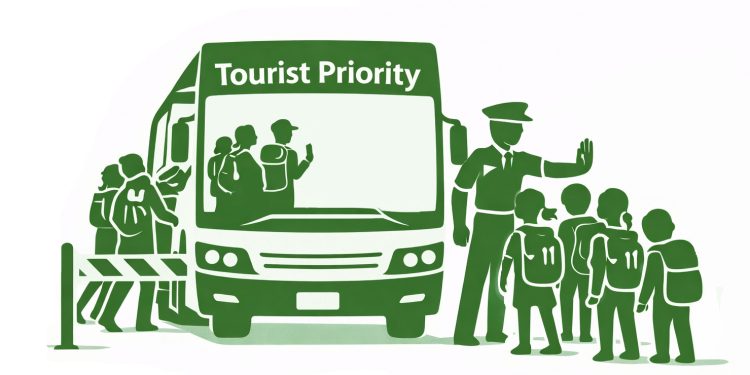 Imagen creada por los promotores de la protesta para ilustrar cómo están viviendo esta situación desde los centros escolares.