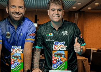 Jonás Souto, a la derecha, ha sido premiado con el galardón a mejor deportista de 2025 en la gala de esta noche.