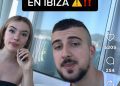 Los dos jóvenes, María y su pareja, cuentan en un video lo que les ha pasado nada más llegar a Ibiza. Captura de vídeo / Instagram @dolce_mary