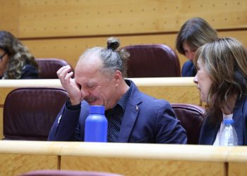 Juanjo Ferrer, actual senador de Ibiza y Formentera, ha comparecido hoy en el senado para defender la reforma.