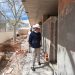 Las obras del nuevo gimnasio continúan y se espera que estén finalizadas para el próximo curso. Foto: Govern
