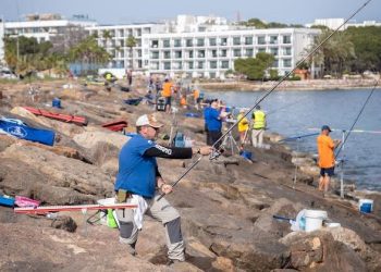 En la imagen,  un momento de la competición.