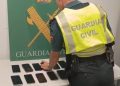 Imagen de los dispositivos robados, en total una veintena. Foto: Guardia Civil