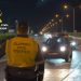 Control de tráfico de la Guardia Civil.