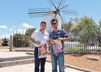 Miguel Tur y Diego Calvo han presentado hoy el festival en Sa Punta des Molí