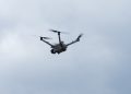 Imagen del dron sobrevolando la urbanización de Roca Llisa, en el municipio ibicenco de Santa Eulària