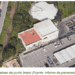 Zona del aeropuerto de Ibiza donde se prevé la ampliación hacia el suroeste, ocupando parte de las parcelas hacia es Codolar, propiedad de Aena.
