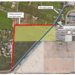 Parte de la ampliación de las instalaciones del Aeropuerto de Ibiza en los mapas de proyecciones de Aena en Prescripciones Técnicas del proyecto.