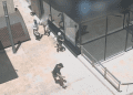 Ladrones huyendo tras un robo, en una imagen facilitada por la Policía Nacional.