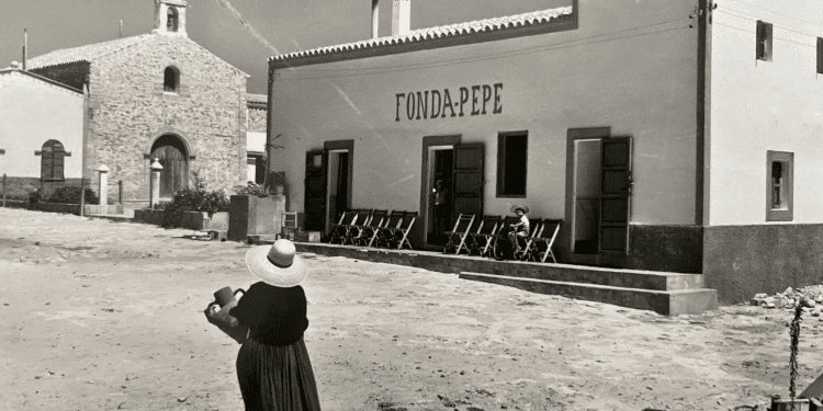 Fonda Pepe en una imagen antigua y muy hermosa que pertenece a la web de este hostal.
