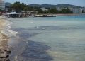 Una vista del chiringuito Es Pouetó, uno de los pocos populares y para público local que se pueden encontrar ya en Ibiza.