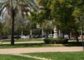 El parque de sa Colomina, en el que se instalará la carpa este viernes, donde se proyecta la transformación.
